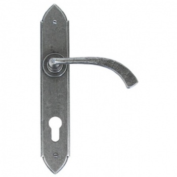 Gothic Curved Espagnolette Lock Set